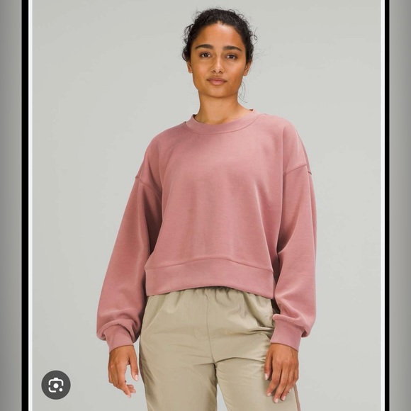 lululemon athletica Tops - Lululemon softreme perfectly oversized sweatshirt